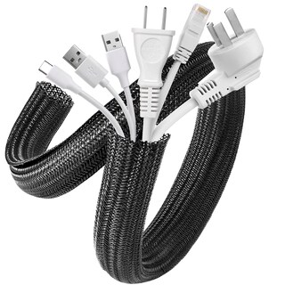 Foto 1 | Foto 1 | Funda Para Cables Agptek, Paquete De 2, 5 Pies A 1.2 Pulgadas, Organizador De Cables Para Debajo Del - Venta Internacional.
