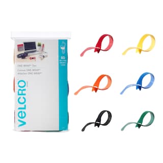 Foto 1 | Foto 1 | Bridas Para Cables Marca Velcro One-wrap, 60 Unidades, 8 Cm X 1,3 Cm, Multicolor - Venta Internacional.