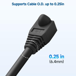 Foto 3 | Foto 3 | Ethernet Strain Relief Boots Cable Matters Cat6/cat5e, Paquete De 200 - Venta Internacional.