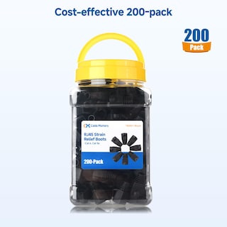 Foto 6 | Foto 6 | Ethernet Strain Relief Boots Cable Matters Cat6/cat5e, Paquete De 200 - Venta Internacional.