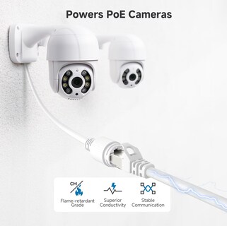 Foto 7 | Foto 7 | Cable Ethernet Matters Cat 6a, 10 Gbps, 9 M, Blindado, Blanco - Venta Internacional.