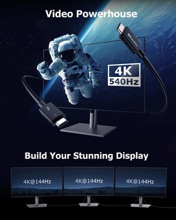 Foto 5 | Foto 5 | Cable Thunderbolt 5 Matters, Certificado Intel, 1 M, Negro - Venta Internacional.