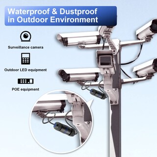 Foto 4 | Foto 4 | Acoplador Rj45 Impermeable Vcelink Ip68 Cat6/cat5e/cat5 Paquete De 6 - Venta Internacional.