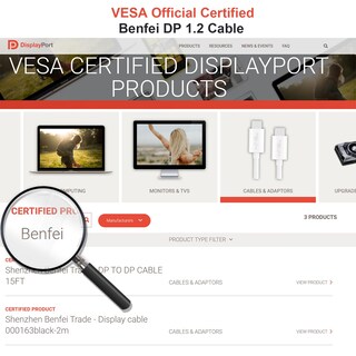 Foto 2 | Foto 2 | Cable Benfei Displayport A Displayport 4 5 M 4k @60hz Negro - Venta Internacional.
