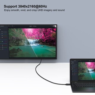 Foto 6 | Foto 6 | Cable Benfei Displayport A Displayport 4 5 M 4k @60hz Negro - Venta Internacional.