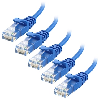 Foto 1 | Foto 1 | Cable Ethernet Matters 10 Gbps Cat 6 7 Pies Azul Paquete De 5 - Venta Internacional.