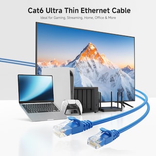 Foto 2 | Foto 2 | Cable Ethernet Matters 10 Gbps Cat 6 7 Pies Azul Paquete De 5 - Venta Internacional.