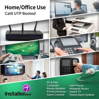 Foto 5 | Foto 5 | Piezas De Instalación De Cables Ethernet Cat6 Con Arranque Utp De 7 6 M Color Verde - Venta Internacional.