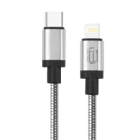 Cable De Carga Rápida Metálico Tipo Lightning