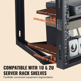 Foto 6 | Foto 6 | Soporte De Pared Para Servidores Vevor 9u Para Equipos De Ti De 19 Pulgadas - Venta Internacional.