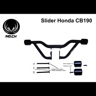 Foto 4 | Foto 4 | Slider para Motos Match Cb 190 color Negro