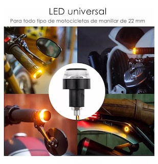 Foto 5 | Foto 5 | Luz Led Belug Manillar Giro para Puños Direccional de Motocicletas