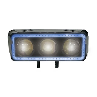 Foto 1 | Foto 1 | Faro Auxiliar Led Rasen Para Moto Rectangular 3 Lupas