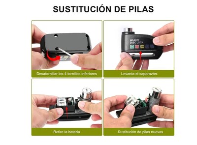 Foto 5 | Foto 5 | Candado Xtellar Para Moto Con Alarma Y Doble Llave - Impermeable Y Resistente