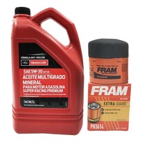 Kit Para Cambio De Aceite Mineral Neon 1994 Al 2006 2.0l Motorcraft Super Racing
