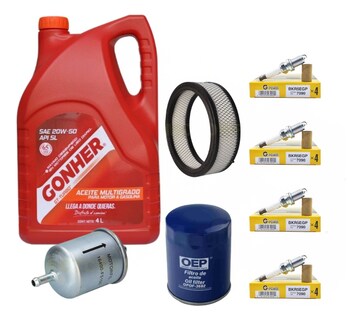 Foto 1 | Foto 1 | Kit Afinacion D21 Usa 1986 Al 1989 2.4l Gonher B/platino