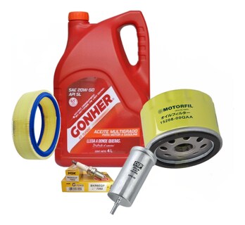 Foto 1 | Foto 1 | Kit De Afinacion Aprio 2007 Al 2010 1.6l 8v Gonher B/platino