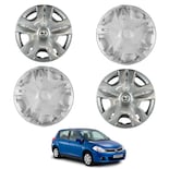 Juego De 4 Tapones De Rueda Para Auto Nissan Tiida Hatch Back 2010-2018 Original