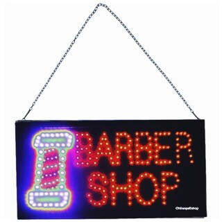 Foto 6 | Foto 6 | Anuncio Luminoso Led \"Barber Shop\" Radox CH246-441 color Negro