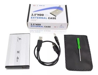 Foto 4 | Foto 4 | Gabinete Case 2.5 Disco Duro Sata Usb 2.0 Elegate Con08negro