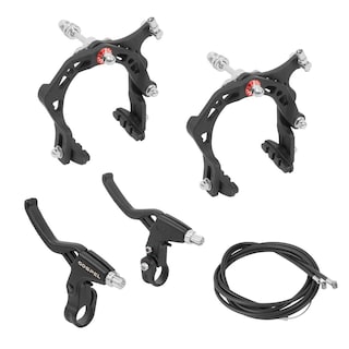 Foto 1 | Foto 1 | Juego De Frenos Caliper Para Bicicleta Bmx De Aluminio Negro Con Palancas De Freno Negras Gospel