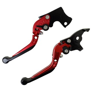 Foto 1 | Foto 1 | Manijas Freno/embrague Alum Cnc Rojo C/ext Bj Pulsar Ns 200