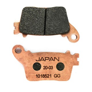 Foto 1 | Foto 1 | Balatas Japan Traseras para Moto Hn Cbr600rr/cbr1000rr