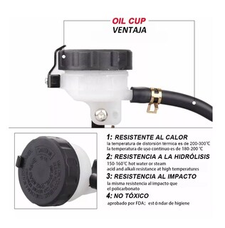 Foto 4 | Foto 4 | Palanca Embrague y Bomba de Freno para Motos Universal Azul Belug
