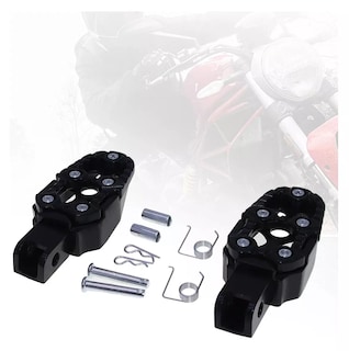 Foto 2 | Foto 2 | Posapies para Moto 1 Par Refacciones Negro
