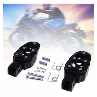 Foto 5 | Foto 5 | Posapies para Moto 1 Par Refacciones Negro