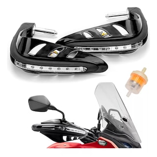 Foto 3 | Foto 3 | Parámanos Moto Luz Led Universal + Filtro Gasolina Eo Safe Imports Esi-9039 Negro