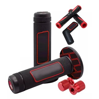 Foto 1 | Foto 1 | Kit Puños Goma Bici Y Moto 7pzs Eo Safe Import Esi-16845 Rojo