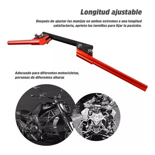 Foto 3 | Foto 3 | Manubrio Universal Deportivo Para Moto Eo Safe Imports Esi-20921 Rojo
