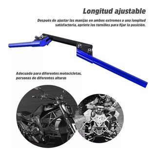 Foto 4 | Foto 4 | Manubrio Deportivo Para Moto Universal Eo Safe Imports Esi-20917 Azul