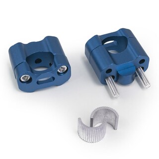 Foto 1 | Foto 1 | Bases Adaptadores de Manubrio para Moto Universal Azul