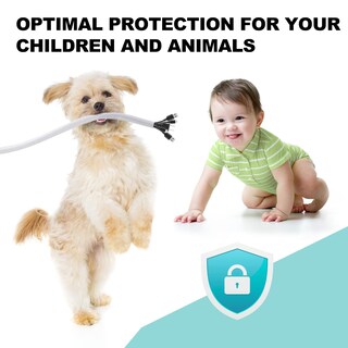 Foto 5 | Foto 5 | Venta Internacional - Funda para Cables Agptek Blanca 1,5 m Paquete de 2