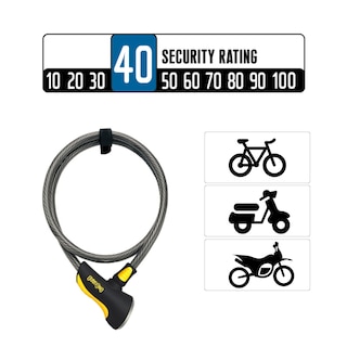 Foto 2 | Foto 2 | Candado con Cable de 120 cm para Bicicleta o Moto 8039 Akita
