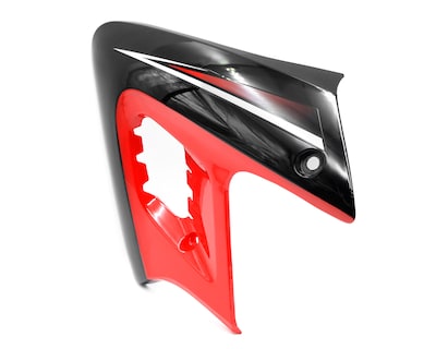 Foto 3 | Foto 3 | Cubierta Tanque Izquierda Veloci Aggressor 2014 a 2019 color Rojo Plástico de Alta Resistencia