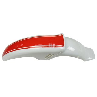 Foto 1 | Foto 1 | Salpicadera Delantera Blanco Naranja Italika Ft 150 Gts (16-18)