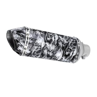 Foto 1 | Foto 1 | Escape Silenciador Deportivo P/moto Estilo Calavera Eo Safe Imports Esi-12377 Multicolor