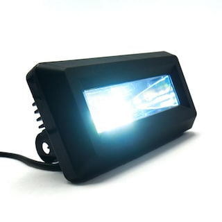 Foto 3 | Foto 3 | Faro Rectangular 6 Led 1 Celda Luz Blanca Con Luz Alta, Baja Y Estrobo Para Motocicleta