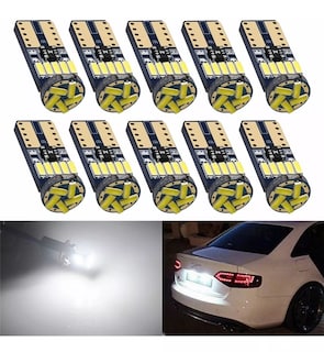 Foto 4 | Foto 4 | 10 Focos Led Pellizco T10 W5w Blanco Neutro