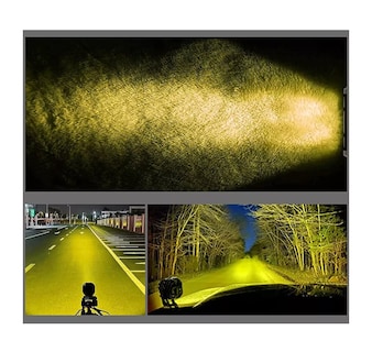 Foto 2 | Foto 2 | Faro Auxiliar LED BELUG para Carro 40W color Amarillo 2 Piezas