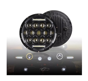 Foto 2 | Foto 2 | Protector de Faro Delantero Led para Motocicleta Belug Negro