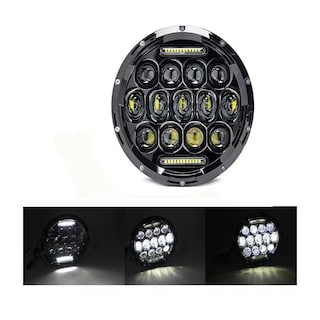 Foto 3 | Foto 3 | Protector de Faro Delantero Led para Motocicleta Belug Negro