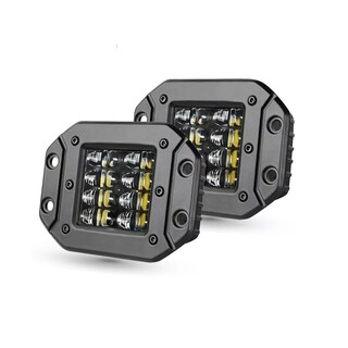 Foto 1 | Foto 1 | Faros Auxiliares Led Cuadrados Empotrado Eo Safe Imports 1 Par