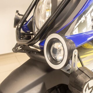 Foto 7 | Foto 7 | Faros Auxiliares Para Motocicleta Ojo De Angel Con Base Luz Blanca Azul Kinlley