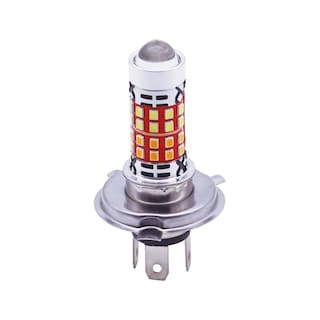 Foto 2 | Foto 2 | Foco Led H4 Para Moto Rasen Con Lupa Luz Blanca Y Amarilla 40 Leds Laterales 12-80 V