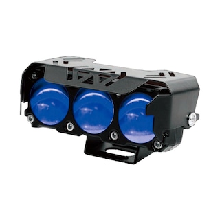 Foto 2 | Foto 2 | Faro Led Para Moto Rasen 3 Ojos De Diablo 2900lm 3 Led Con Lupa 12-60v 26w