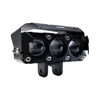 Foto 2 | Foto 2 | Faro Led Para Moto Rasen Rectangular 3 Ojos De Diablo 2900lm 3 Led Con Lupa 12-30v 45w